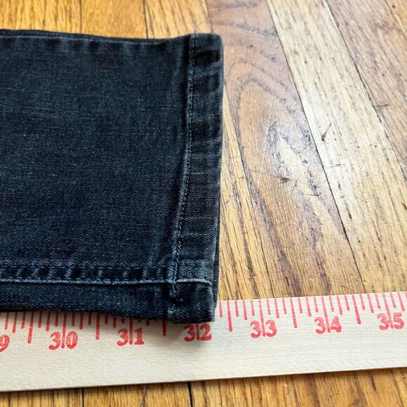 Barbell Jeans Mens 30 Weightlifting Skinny Stretch Black Measures 31x32 - Picture 9 of 10